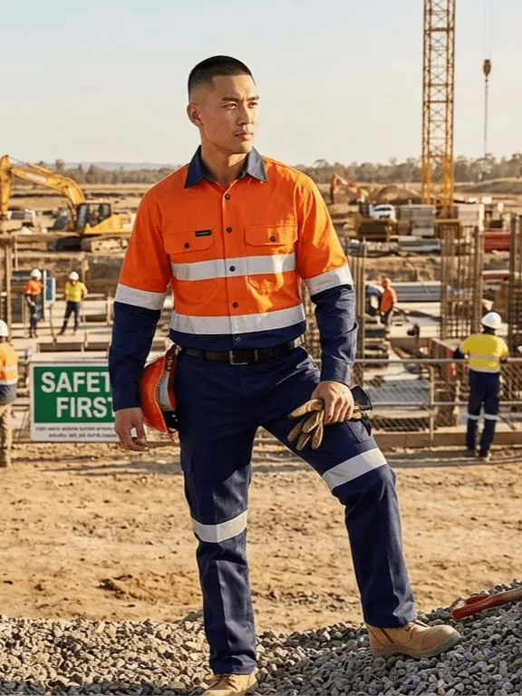 Two-Piece Industrial Workwear Set – 9J002