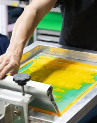 Silk screen printing